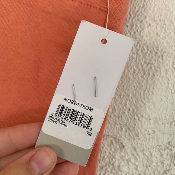 Bp. Cora terra corset tie cotton dress - Picture 6 of 10